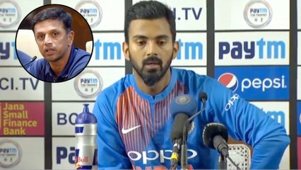 Time Spent With Dravid Helped Me A Lot,Says KL Rahul | Oneindia Telugu