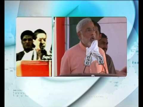 PM Calls Gujarat Under Modi a Chained State