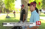 Militares venezolanos puede solicitar refugio en Perú