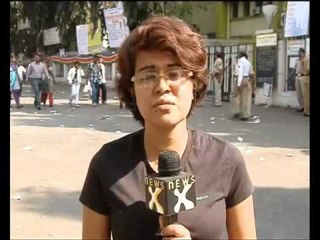 Mumbai Protest against Soldiers Killing