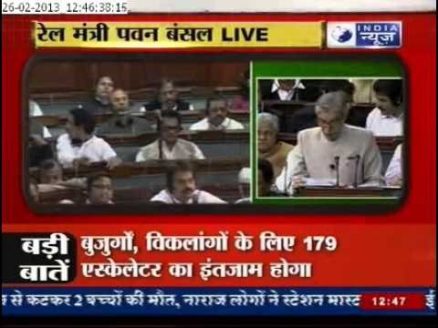 Railway Minister Announces Sops for Thousands of Railway Employees