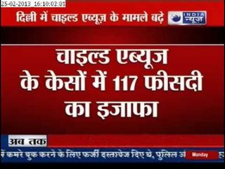 Child Abuse Cases Escalating in the Capital