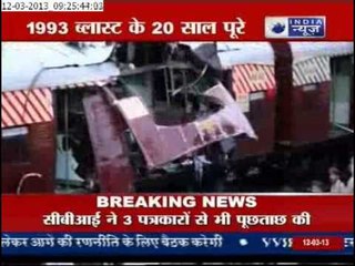20 years completed to 1993 Mumbai Blast