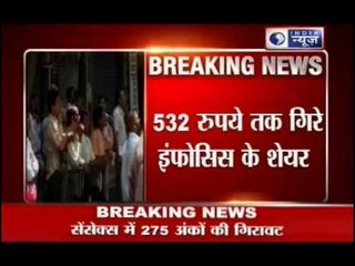 Infosys Q4: Shares fell 20%