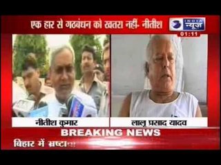 This defeat is not going to affect : Nitish