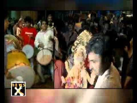 Shilpa Shetty celebrates Ganpati Visarjan
