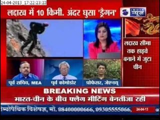 Breaking News: Chinese troops sneak 10 km into Ladakh