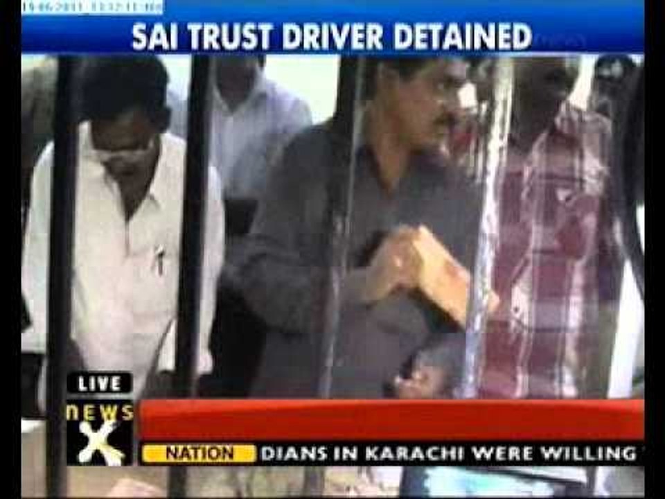 Sathya Sai Trust's driver detained