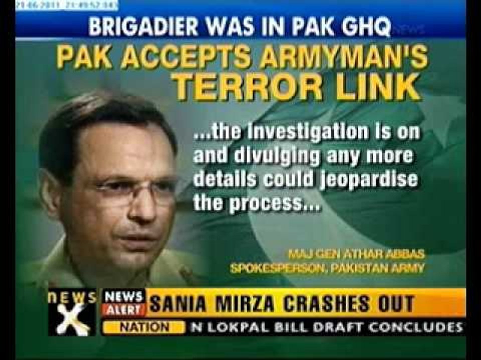 Pak Brigadier's terror links exposed