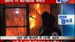 Fierce Fire at Shoe factory in Agra