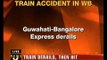 Major Train accident in West Bengal