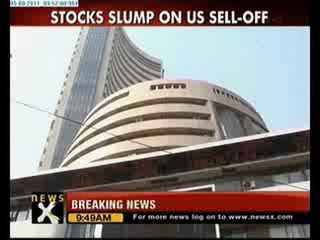 Sensex tumbles over 400 points on US recession fears