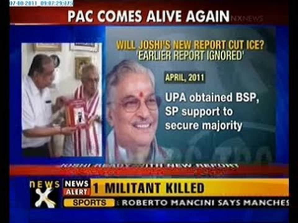 2G scam: PAC chairman MM Joshi circulates new r...