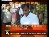 US downgrade effect: Indian markets bleed