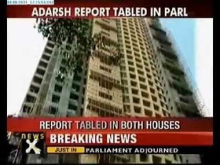Adarsh housing scam report tabled in Parliament