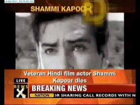 Veteran actor Shammi Kapoor passes away