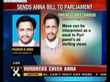 Cong MP submits Anna's Lokpal bill to Parliament panel