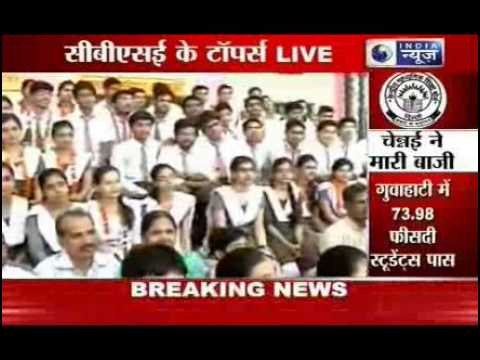 Watch CBSE Class 12th toppers exclusively on India News