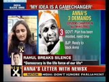 Anna writes to PM, explains stand on Lokpal