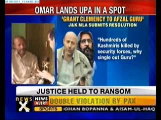 Omar tweet fallout: MLA to seek clemency for Afzal Guru
