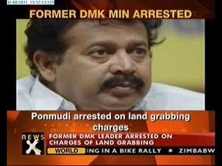 Former DMK minister K. Ponmudi arrested