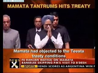 Teesta treaty: Govt embarrassed over Mamata snub
