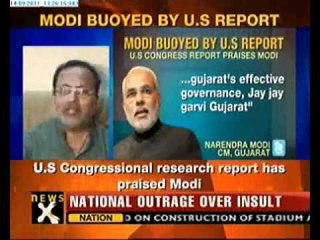 Modi tweets on US Congress report