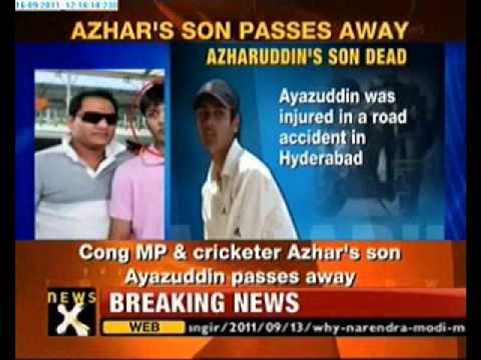 Azharuddin's son dies