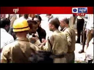 Delhi: Fire in a shoe factory