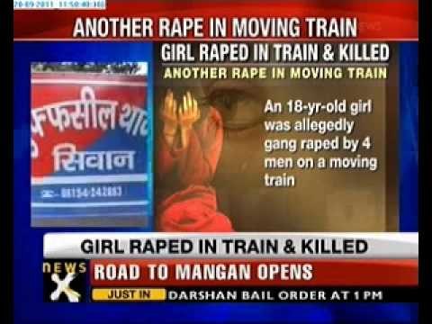 Bihar: Girl gangraped, killed in train