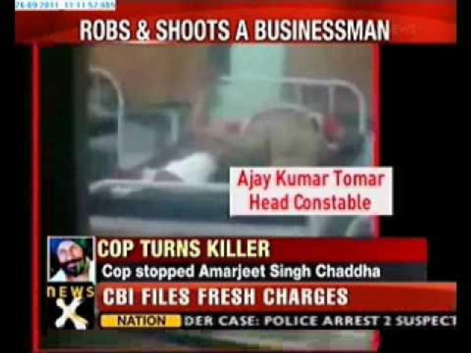 Delhi cop robs and shoots businessman