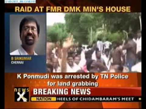 Raid at Tamil Nadu ex DMK minister K Ponmudi's house