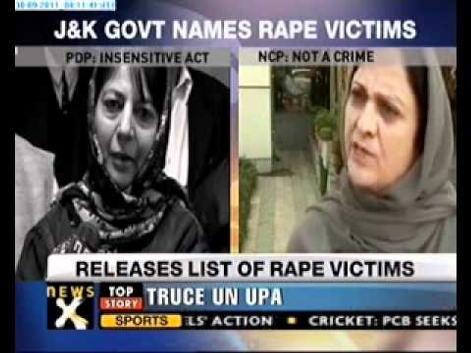 J&K govt shocks assembly, names rape victims