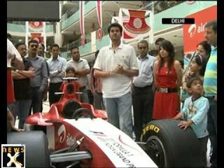 F1 simulators in India thrill fans