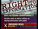 NewsX exclusive: Govt trying to scuttle RTI