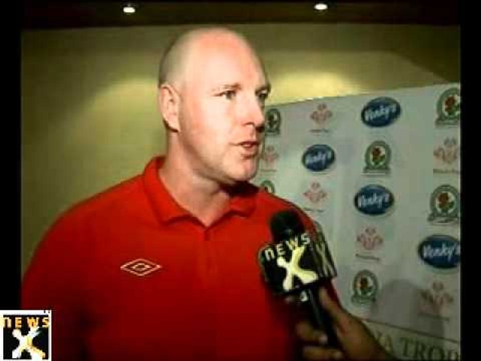 NewsX exclusive Interview with Blackburn Manager Steve Kean