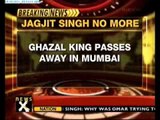 Ghazal singer Jagjit Singh passes away