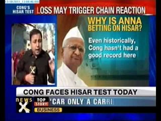 Congress,Anna faceoff over Hisar bypoll