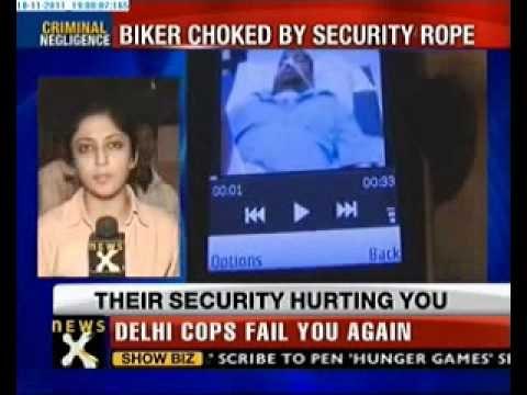 Biker injured in PMs convoy route as cops goof up