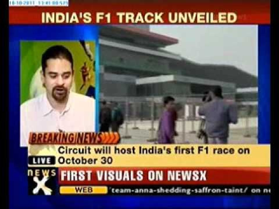 India's F1 track unveiled