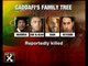 Libyan leader Muammar Gaddafi's family