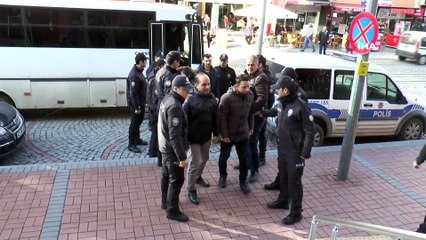 Kocaeli merkezli FETÖ operasyonunda gözaltına alınan 11 şahıs adliyede