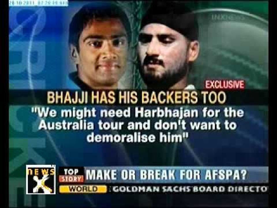 Selectors in tussle over Bhajji's selection
