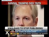 Wikileaks to stop publishing: Julian Assange