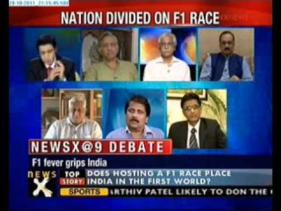 Debate: F1 arrives in India