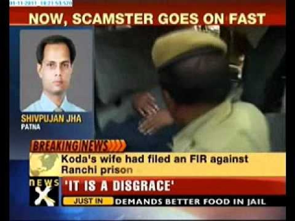 Ex-Jharkhand CM Koda goes on fast