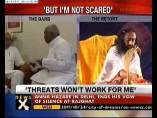 I was threatened, but I am not scared: Sri Ravishankar