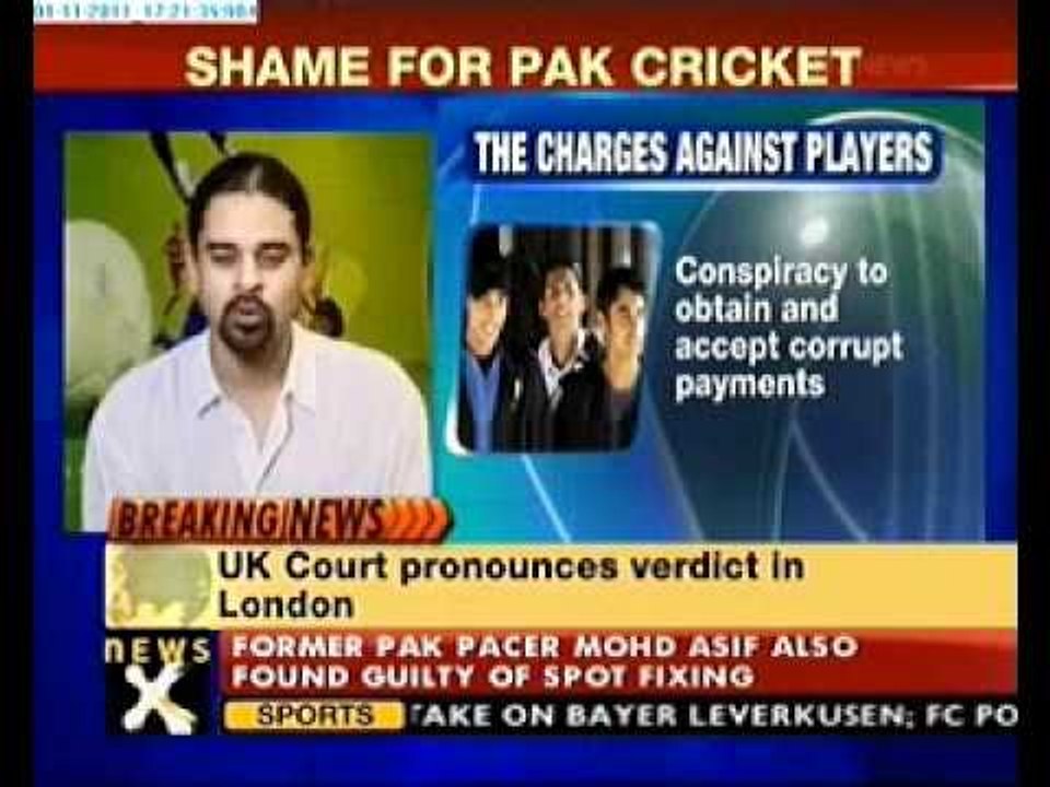 Butt, Asif found guilty on spot fixing