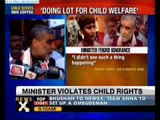 Bihar minister inaugurates hospital, kid serves tea