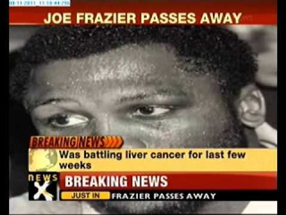 Boxing legend Joe Frazier passes away